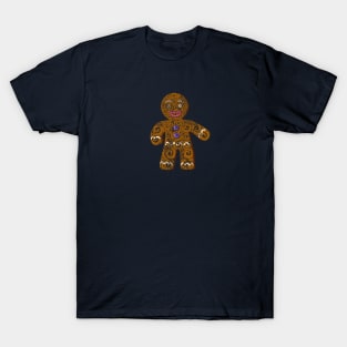 Swirly Gingerbread Man T-Shirt